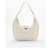 Tommy Jeans Tommy Jean Ubran Quilted Large Crossbody Bag - White/ Black