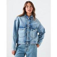 Calvin Klein Jeans Denim Jacket - Rainy Blue