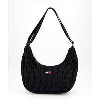 Tommy Jeans Tommy Jean Ubran Quilted Crossbody Bag - Black