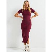 Calvin Klein Jeans A - Modal Rib Ss Dress