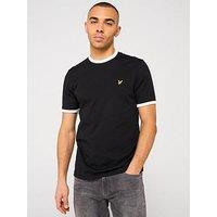 Lyle & Scott Ringer T-Shirt - Black