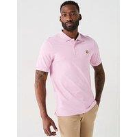 Lyle & Scott Plain Polo Shirt - Pink