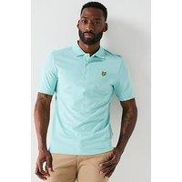 Lyle & Scott Plain Polo Shirt - Blue