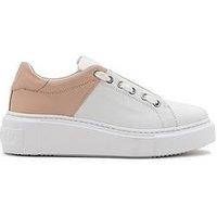 Valentino Baraga Sneaker Lace-Up - White/Nude