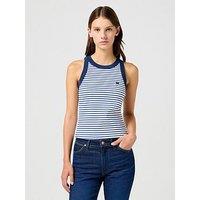 Wrangler Ringer Tank- Blue