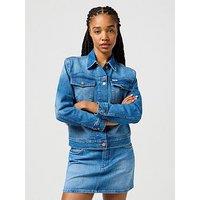 Wrangler Heritage Denim Jacket - Blue