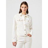 Wrangler Heritage Denim Jacket- Cream