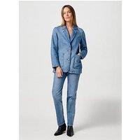 Wrangler Denim Blazer- Blue