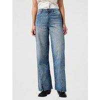 Wrangler Loose Straight Leg Jean - Mid Wash