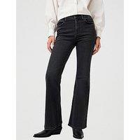 Wrangler Fierce Flare Jean- Black