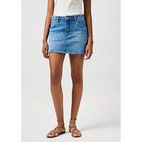 Wrangler Mini Denim Skirt - Blue