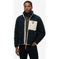 Superdry Vintage Retro Full Zip Fleece Jacket