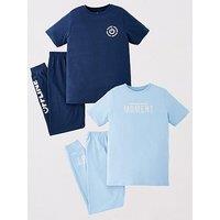 V By Very Boys Gaming 2 Pack Pyjamas - Multi