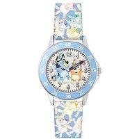 Bluey Printed Silicone Strap Time Teacher Watch