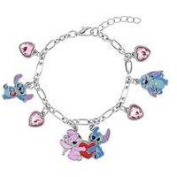 Disney Stitch & Angel Charm Bracelet