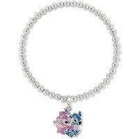 Disney Stitch & Angel Pendant Expander Bracelet