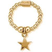 Chlobo Gold Mini Star Ring