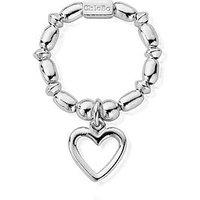 Chlobo Mini Rice Open Heart Ring