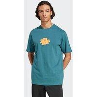 Adidas Originals Mens Graphic T-Shirt - Green