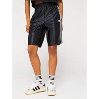 Adidas Originals Women'S Adicolor Firebird Long Shorts - Black