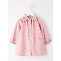Mini V By Very Girls Button Up Shirt Dress - Pink