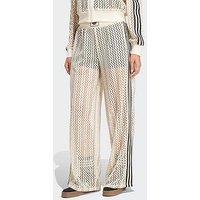 Adidas Originals Womens Summer Glow Firebird Track Tracksuit Bottoms - White