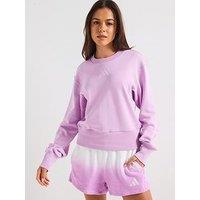 Adidas Sportswear Women'S All Szn French Terry Regular Sweatshirt - Purple