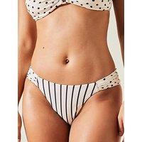 Accessorize Spot And Stripe Pant - Ivory