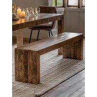 Gallery Direct Lina Ready Assembled Dining Bench - Natural