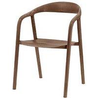 Gallery Direct Set Of 2 Rayan Walnut Dining Chairs - Walnut