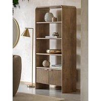 Gallery Direct Tahira Ready Assembled Open Display Unit - With Mango Wood - Natural