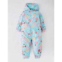 Peppa Pig Peppa Pig Fleece Lined Puddlesuit - Blue