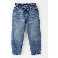 The Very Collection Girls Mom Jeans - Mid Wash
