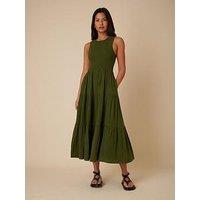 Nobodys Child Sleeveless Midaxi Dress - Khaki