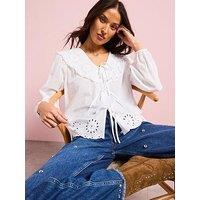 Nobodys Child Luam Blouse - White