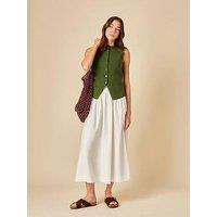 Nobodys Child Fine Gauge Knitted Waistcoat - Green