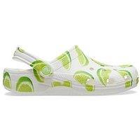 Crocs Classic Graphic Clog - Lime