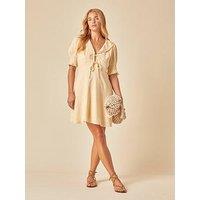 Nobodys Child Louise Mini Dress - Yellow