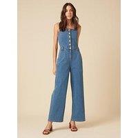 Nobodys Child Aster Jumpsuit - Blue