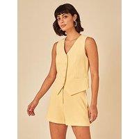 Nobodys Child Harper Crepe Shorts - Yellow
