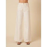 Nobodys Child Palazzo Jean - Bright Cream