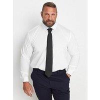 Badrhino Formal Long Sleeve Shirt - White