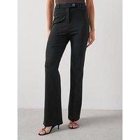 The Very Collection Ponte Bootcut Trouser - Black