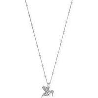 Chlobo Bobble Chain Hummingbird Necklace