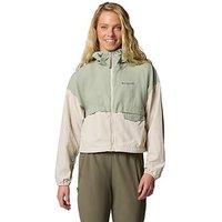 Columbia Womens Spire Valley Cropped Windbreaker - Green