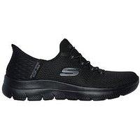 Skechers Summits Diamond Dream Slip-Ins Trainer - Black