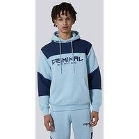 Criminal Damage Roman Track Top - Blue