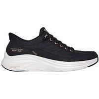 Skechers Contour Foam Golden Hour Cozy Fit Bungee Lace Slip-Ins Trainer - Black