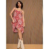 Pixiegirl Petite Paisley Slip Mini Dress