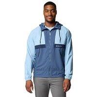 Columbia Men'S Spire Valley Hooded Windbreaker - Blue